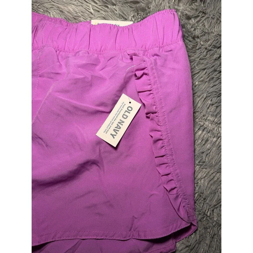 Old Navy Girl’s Active Purple‎ Shorts size 14/16 XL NWT